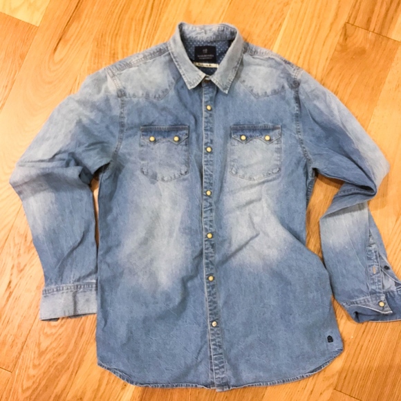 scotch and soda denim shirt